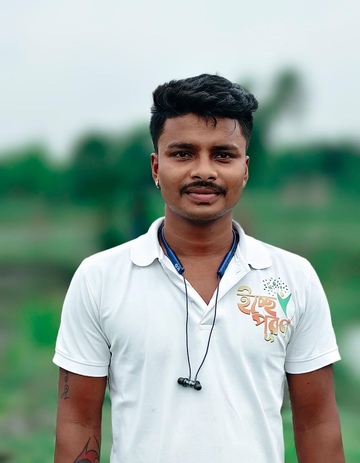 Portrait of Avijit Roy , Site Incharge.